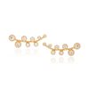 Stone point earrings-0