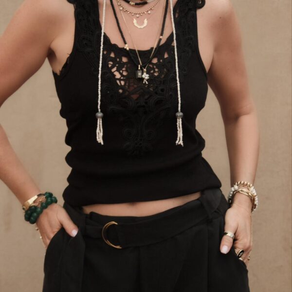 Wild Black Tank